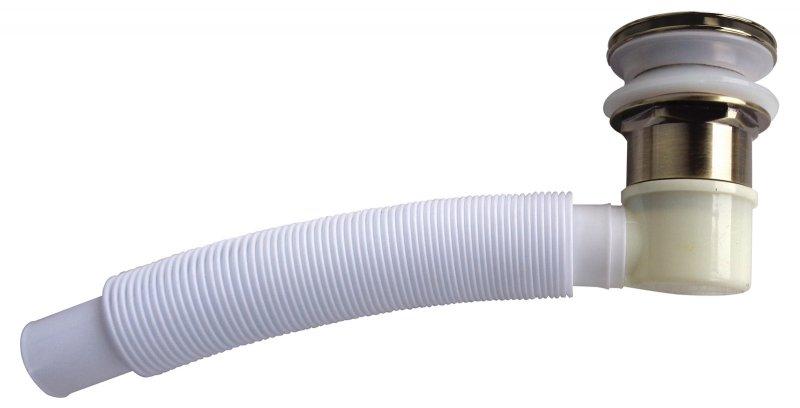 Слив-перелив для ванны, (цв.бронза), BelBagno ZZ