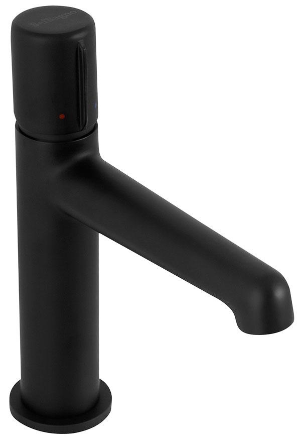 Смеситель для раковины, без д/к, (цв.черный матовый), Uno ZZ