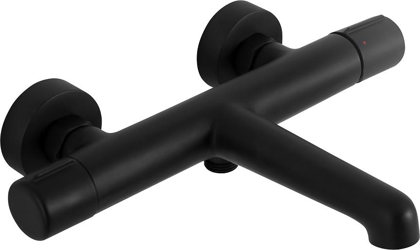 Смеситель для ванны, (цв.черный матовый), Uno ZZ