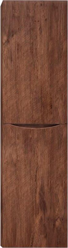 Шкаф подвесной с двумя распашными дверцами, ПЕТЛИ СПРАВА, две полки внутри, 400х300хh1500мм, (цв.Rovere Moro), Marino ZZ