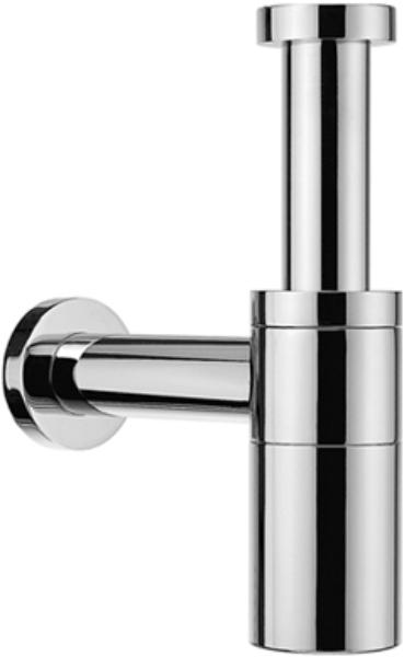 Сифон для раковины 1 1/4 выпуск в стену (цв. хром), Catalano ZZ