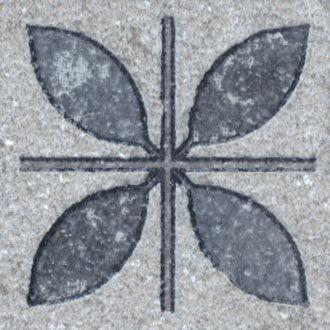 Вставка Аллея серый 3.5x3.5