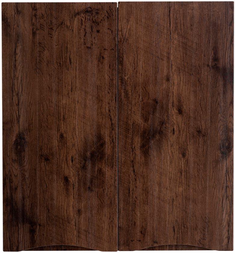 Шкаф подвесной с двумя распашными дверцами, 700х300хh750мм, (цв.Rovere Moro), Marino ZZ