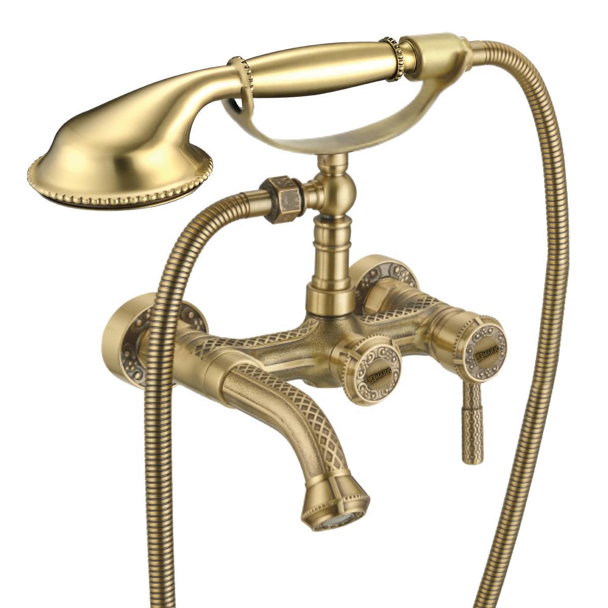 Смеситель Lemark Jasmine LM6612B для ванны с душем| 20x23x20