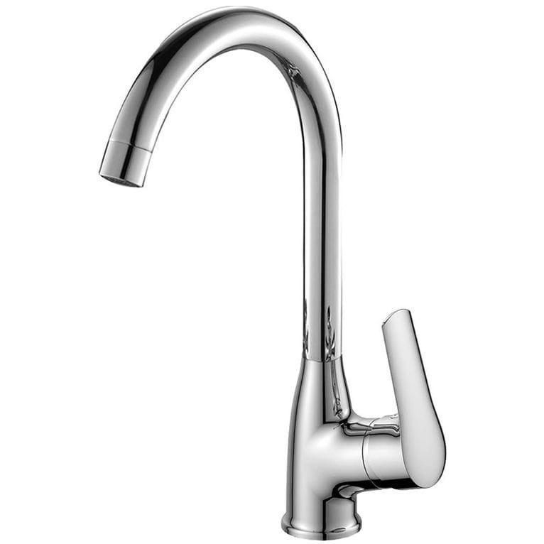 Смеситель для кухни, БЕЗ донного клапана, хром ZZ