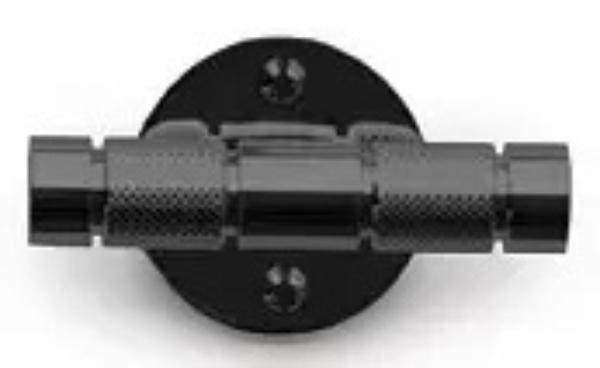 Крючок двойной (цв.черный матовый), Officina ZZ