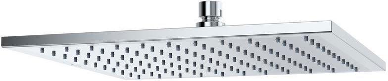 Верхний душ DN15, 300 мм с шарниром, подключение 1/2, без кронштейна, хром ZZ