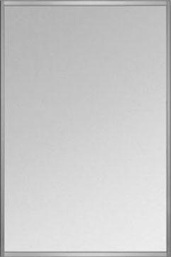 Зеркало 50х75х2см, в алюминиевой раме (вертик. и гориз. монтаж), Catalano KL