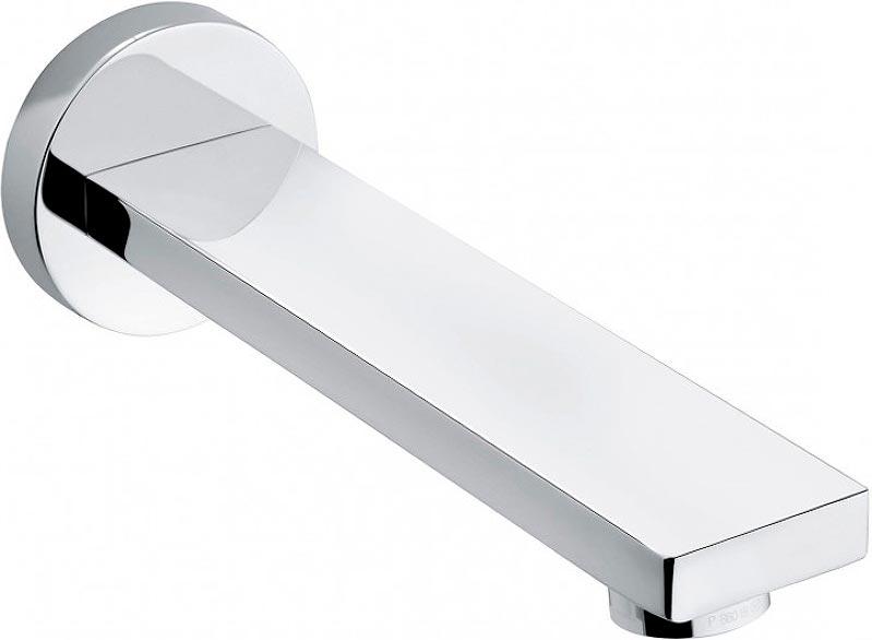 Излив для ванны Kludi Zenta SL 4860005 встраиваемый в стену 190 мм, 1 отверстие, хром глянец ZZ