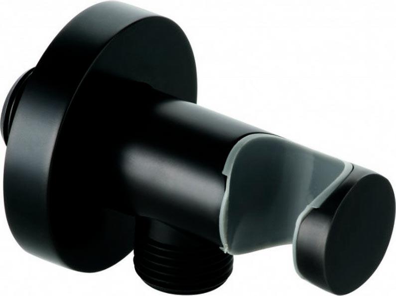 Соединение для шланга и держатель для душа DN 15; черный мат,ZZ
