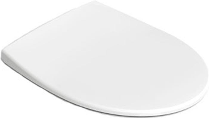 Крышка для унитаза с микролифтом быстросъемная (цв. белый), Italy ZZ