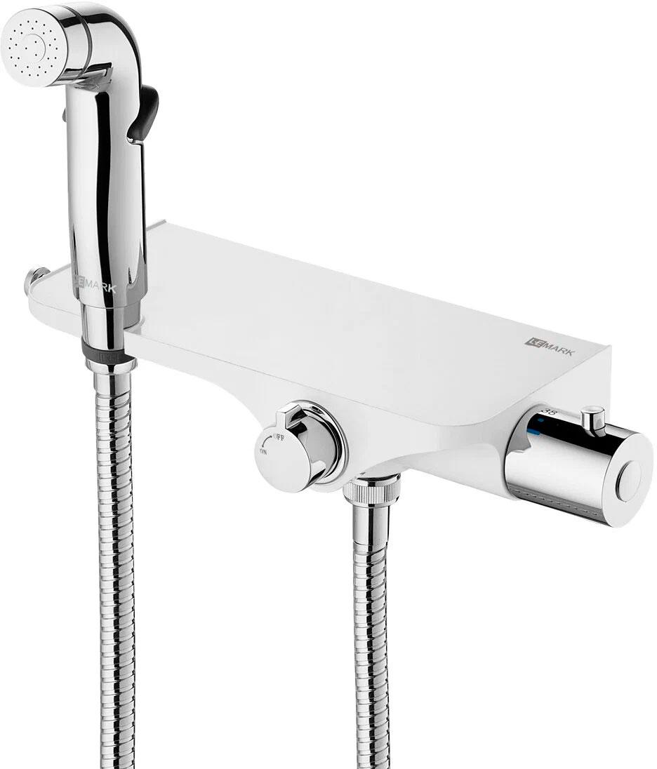 Смеситель с гигиеническим душем Solo, с термостатом цв. хром глянец, ZZ