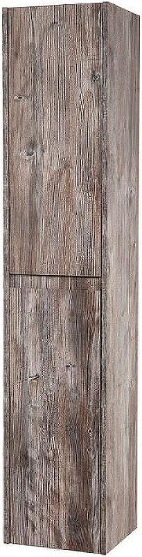 Шкаф подвесной с двумя распашными дверцами, ПЕТЛИ СЛЕВА, две полки внутри, 300х330хh1600мм, (цв.Pino Pasadena), Kraft ZZ