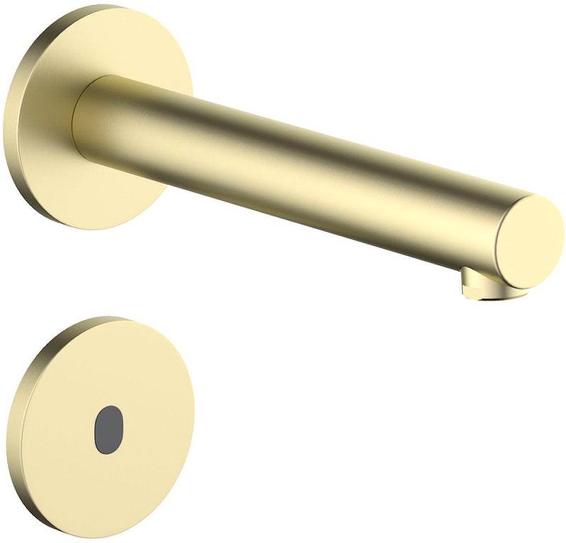 Смеситель для раковины Saona встраиваемый, сенсаорный, внутрен. часть в комплекте, цв. золото мотовое, ZZ