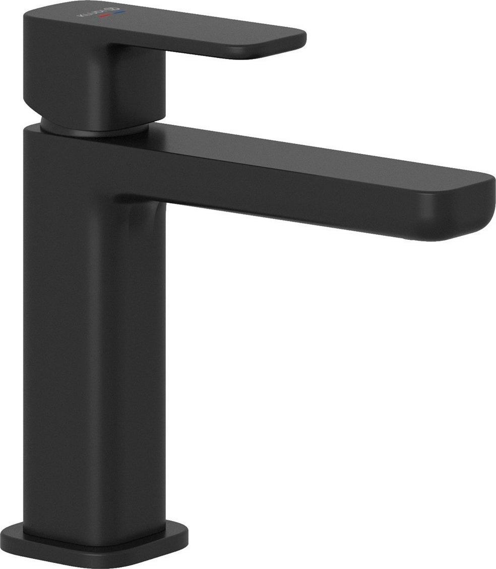 Смеситель для раковины Renon 110 DN 15, однорычажный, без донного клапана, черный матовый ZZ