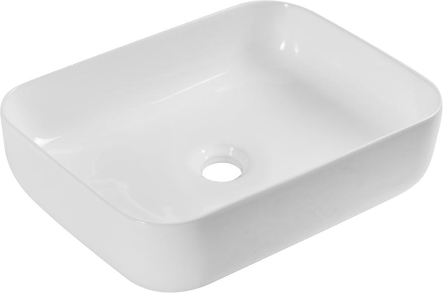 Раковина накладная на столешницу, прямоуг. 500х390хh130мм, без отв.д/смесит., без перелива, BelBagno ZZ