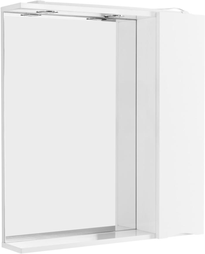 Зеркальный шкаф 900х150хh750мм, с распашной дверцей, подсветка LED 2x4W, R Правый,  BelBagno ZZ