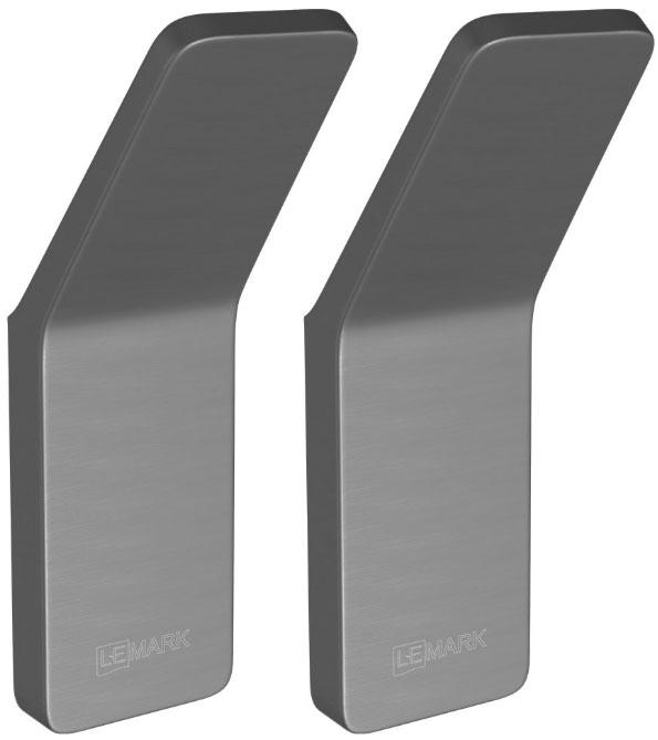 Смеситель для биде, донный клапан Click/Clack в комплекте, цв. графит ZZ