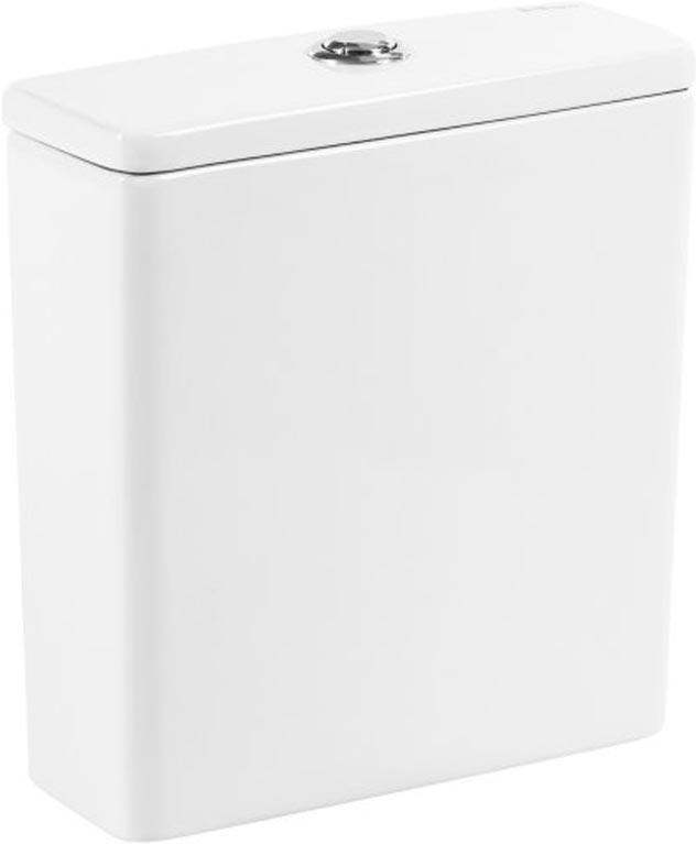 Бачок для напольного унитаза, (механизм смыва, кнопка цв.хром в компл.), Flay-R