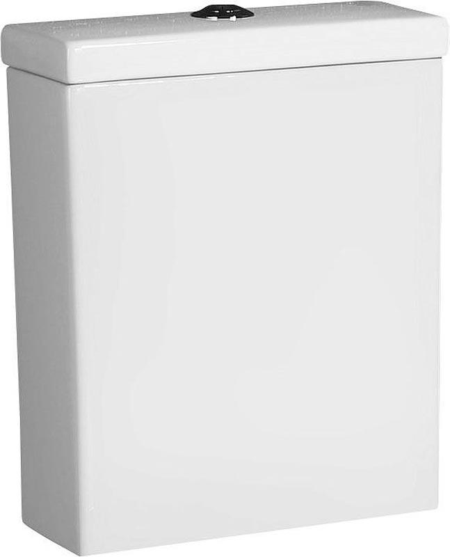 Бачок для напольного унитаза, (механизм смыва, кнопка цв.хром в компл.), Janice ZZ