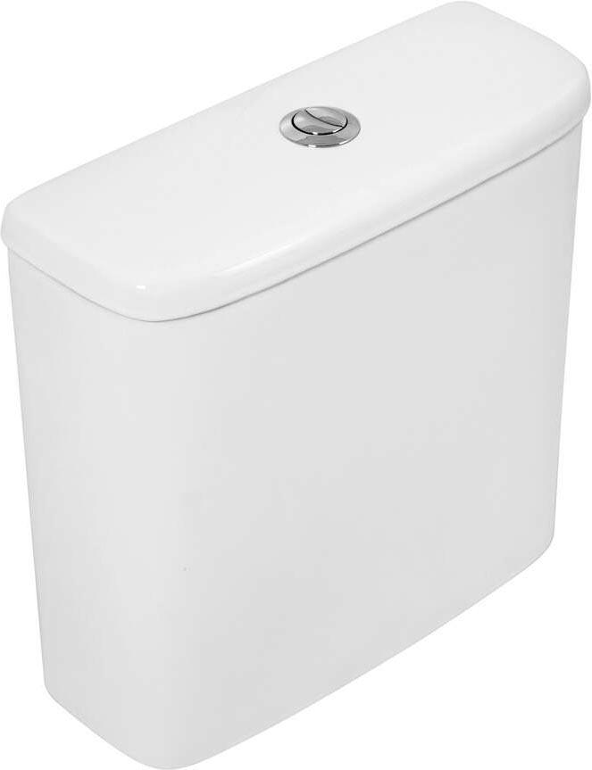 Бачок для напольного унитаза, (механизм смыва, кнопка цв.хром в компл.), Energia ZZ