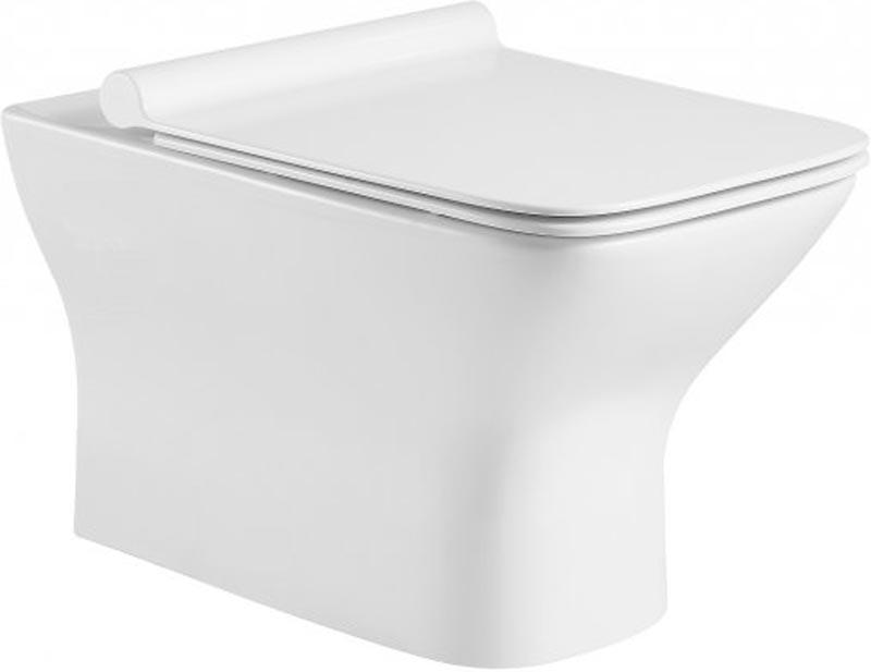 Унитаз подвесной, безободковый, без сиденья, крепеж в компл., Romano ZZ