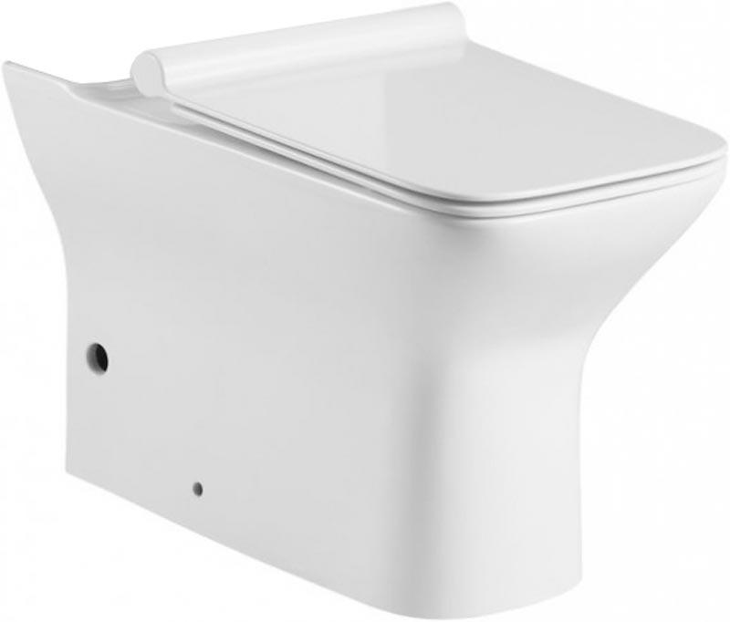 Чаша напольного, безободкового унитаза, (крепеж к полу в компл.), Romano ZZ