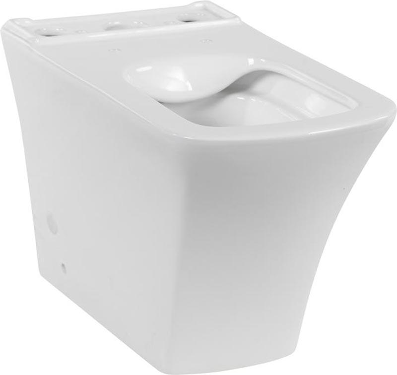 Чаша напольного, безободкового унитаза, (крепеж к полу в компл.), Marmi ZZ