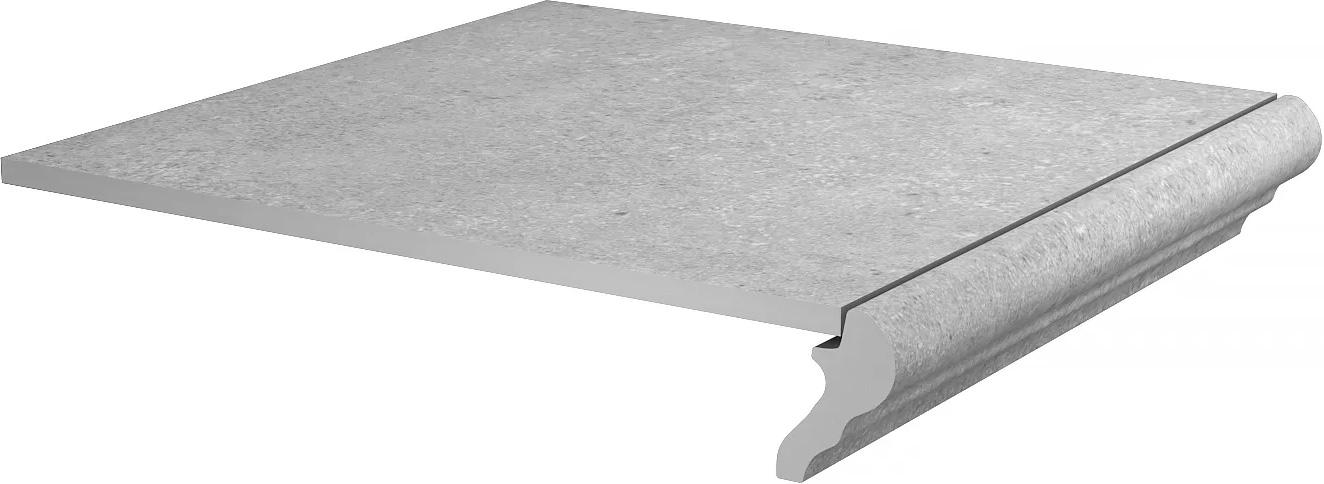 Ступень фронтальная Аллея серый светлый ZZ|30х30