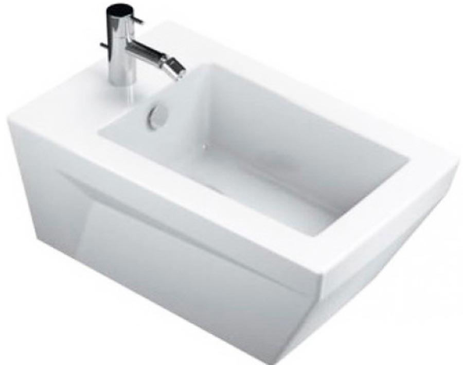 Биде подвесное 34х55см, с 1 отв.д/смесителя, крепёж в компл., Star ZZ