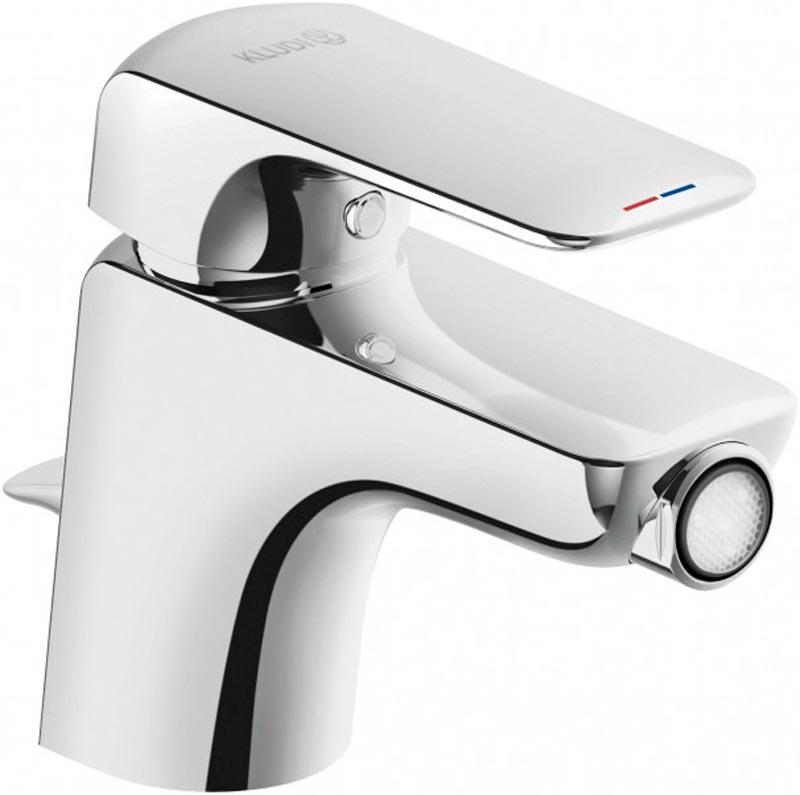 Смеситель для биде, однорычажный, с дон. клап., гибк.подвод., хром ZZ