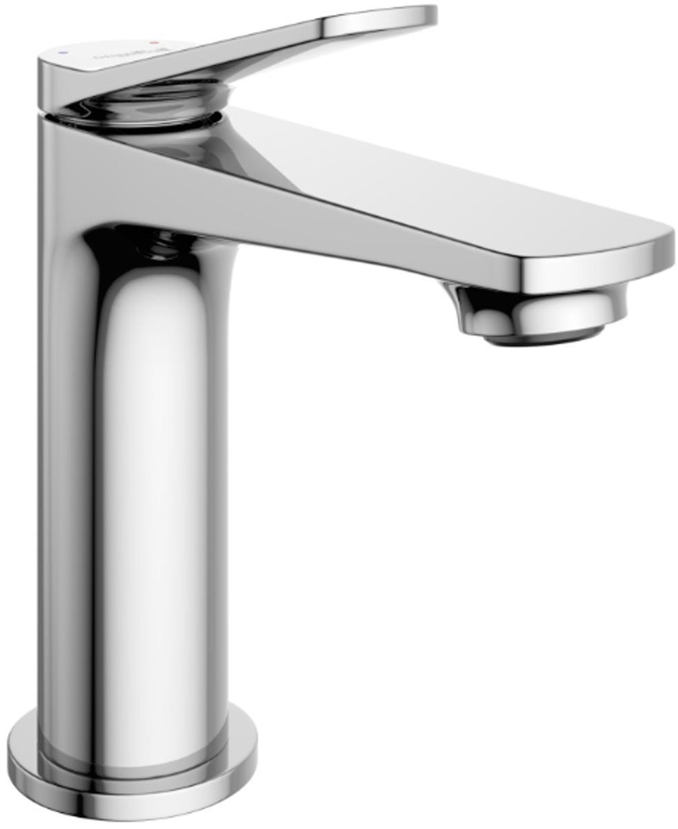 Смеситель для раковины, без д/к, (цв.хром), Unique ZZ