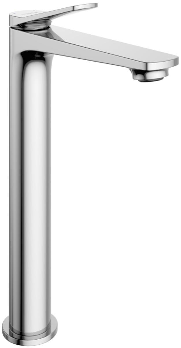 Смеситель для раковины, Высокий, без д/к, (цв.хром), Unique ZZ
