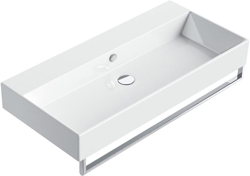 Раковина 100х47хh13см, с 1 отв.д/смесителя, Premium ZZ