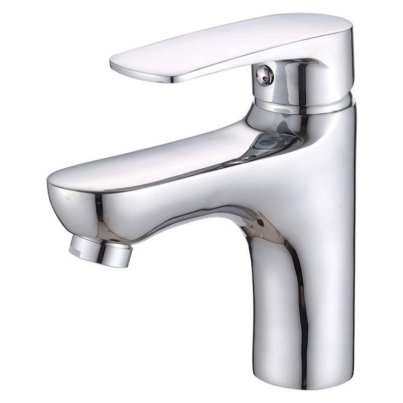 Смеситель для раковины, без донного клапана, хром XX