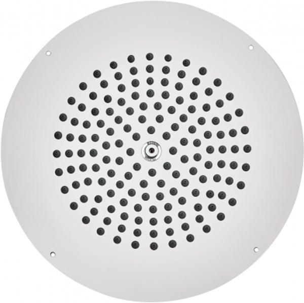 Верхний душ d370мм, (круглый), для установки в подвесной потолок, гибкая подводка для подключения в компл., (цв.хром), Dream OKI ZZ