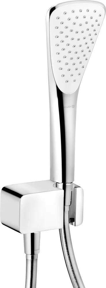 Душевой гарнитур Fizz 1s для встраиваемой системы  (шланговое соединение с держателем, лейка, шланг), хром