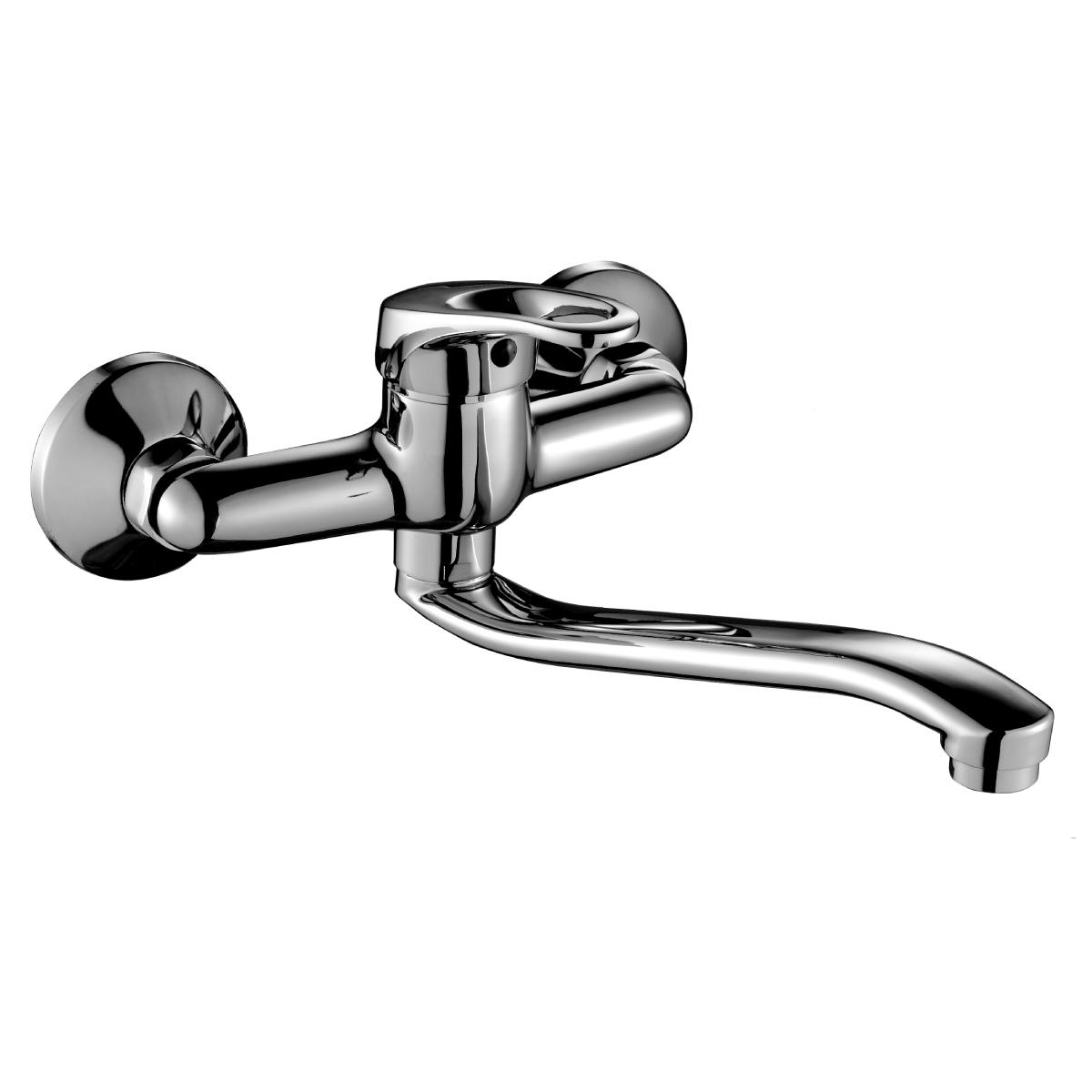 Смеситель для кухонной мойки B B35-24, излив 26.7 см, цв. хром, ZZ