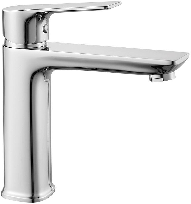 Смеситель для раковины, без донного клапана, цвет хром XX