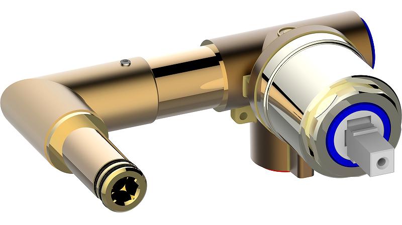 Скрытая часть встраиваемого смесителя для раковины, Apice ZZ