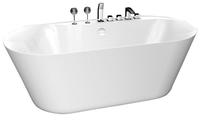 Ванна 1780x840xh580мм, акрил, отдельностоящая, БЕЗ слив-перелива (арт.BB39-OVF- xxх), BelBagno ZZ