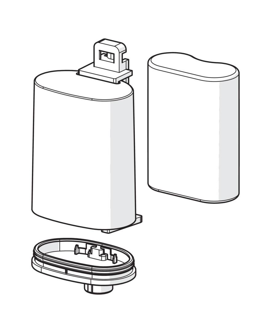 Литиевая батарейка для ном. n010145, в футляре без крепежа ZZ
