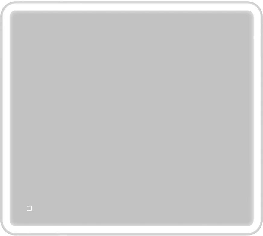 Зеркало 900x30x800мм, реверс., с встроенным по периметру светильником и сенсорным выключателем, 12W, 220-240V, BelBagno ZZ