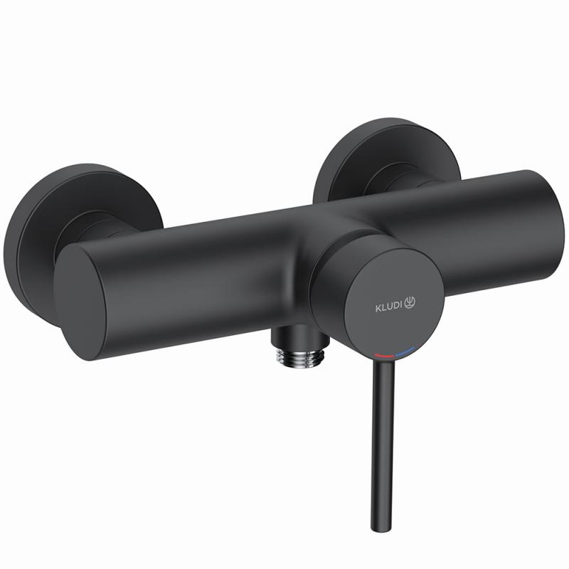 Смеситель для душа, однорычажный, БЕЗ душ.гарн., цв.черный ZZ