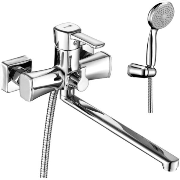 Смеситель Evitta для ванны c длинным изливом, цвет хром