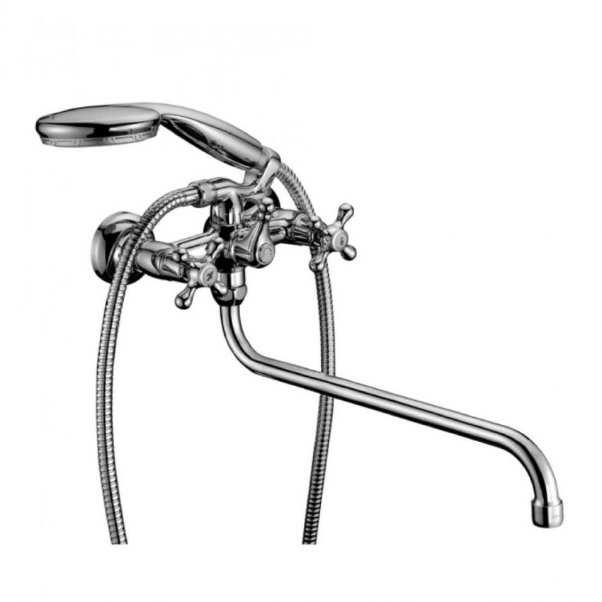 Смеситель для ванны и душа Standard, душ. гарнитур в компл., цв. хром глянец, ZZ