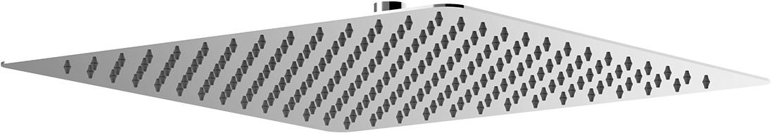 Лейка для верхнего душа Lemark LM9489S, 1-функциональная, 40х40х4,5 см, цв. хром ZZ