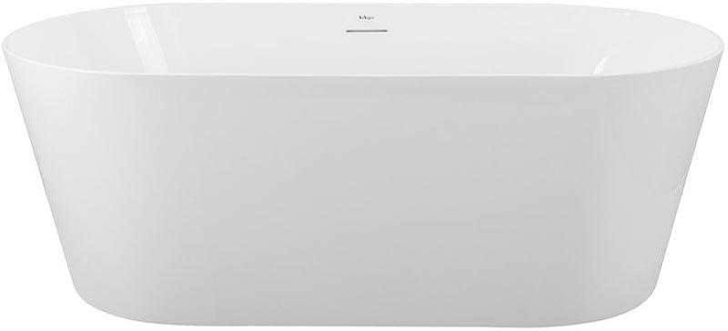 Ванна 1705x800x615мм, акрил, отдельностоящая,со сливом-переливом цв.хром в комплекте, BelBagno ZZ