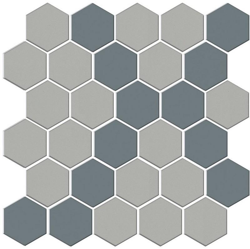 Декор Агуста 7 мозаичный микс матовый 29,7x29,8