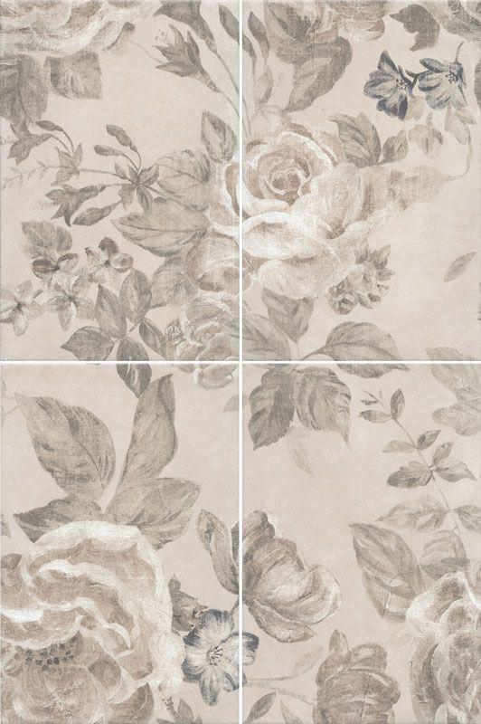 Панно Александрия беж светлый (из 4 частей 20х30) XX |40x60